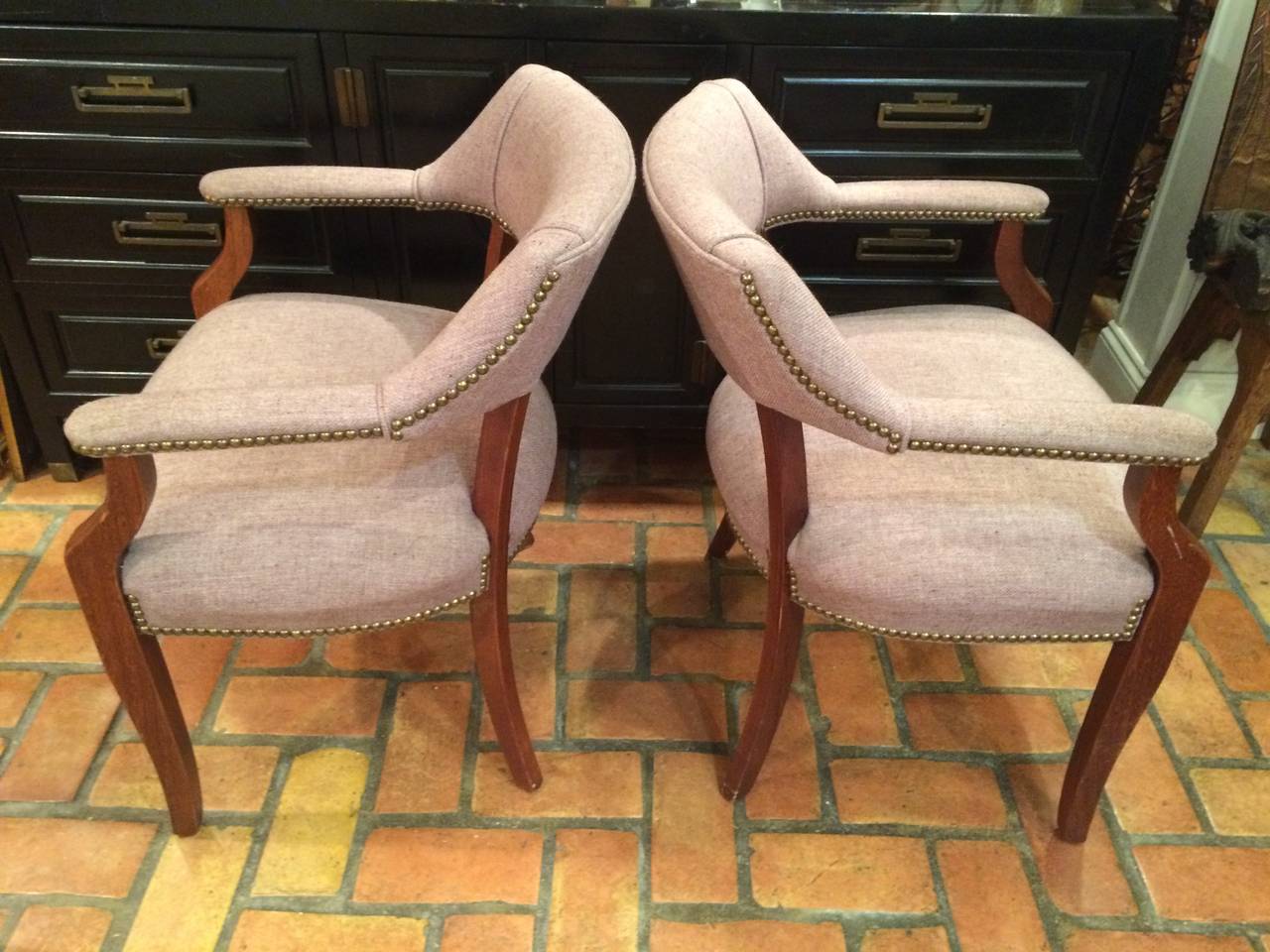 Pair of Mid-Century Arm chairs 3
