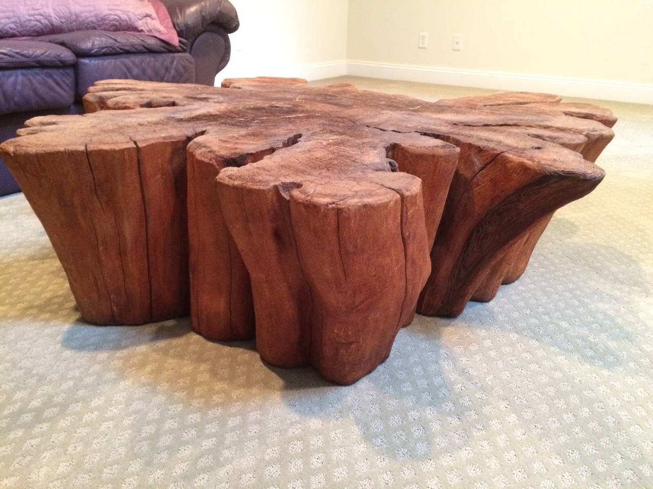 redwood tree table