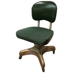 Retro Industrial Office Chair