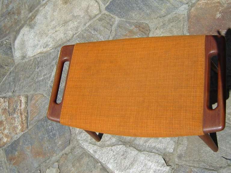 Danish Hans Wegner Papa Bear Ottoman / Stool