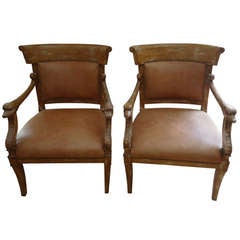 Pair of Meyer Gunther & Martini Armchairs