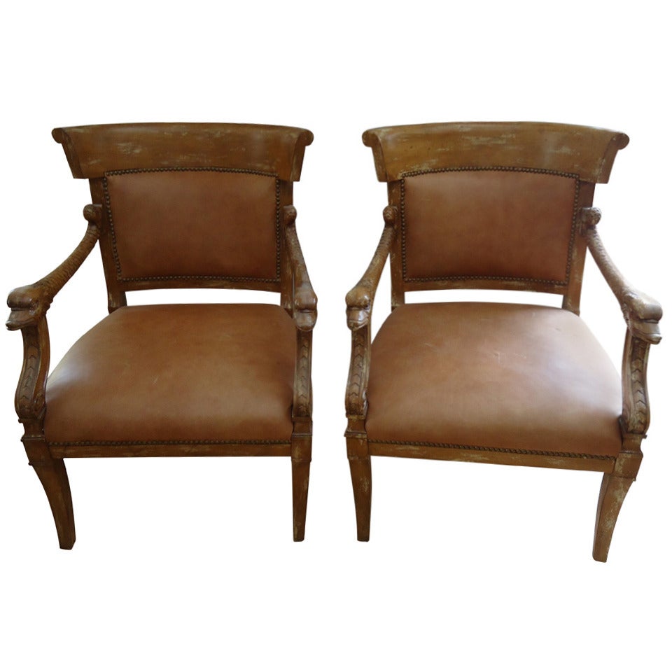 Pair of Meyer Gunther & Martini Armchairs