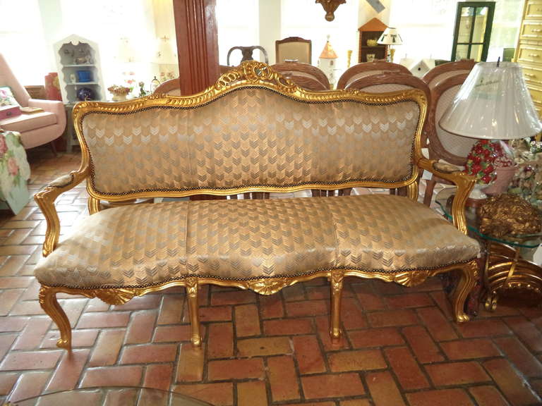 gilt couch