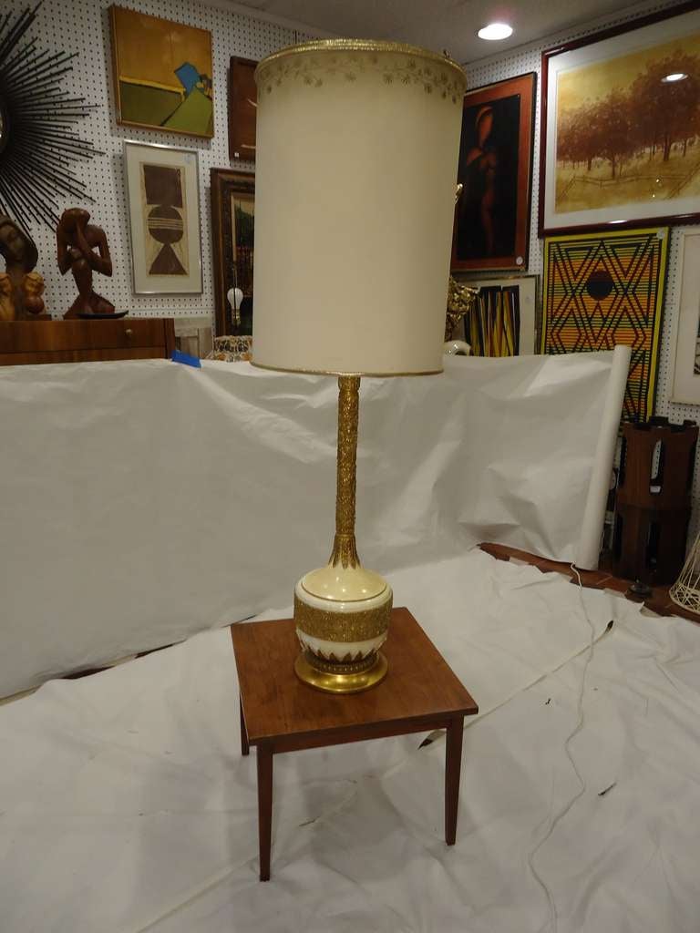 Hollywood Regency Lamp In Good Condition In Redding, CT