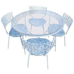 Arthur Umanoff  Table And Chairs