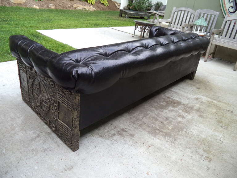 Adrian Pearsall Brutalist  Sofa In Excellent Condition In Redding, CT