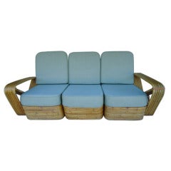 Paul Frankl Style  Bamboo Sectional Sofa