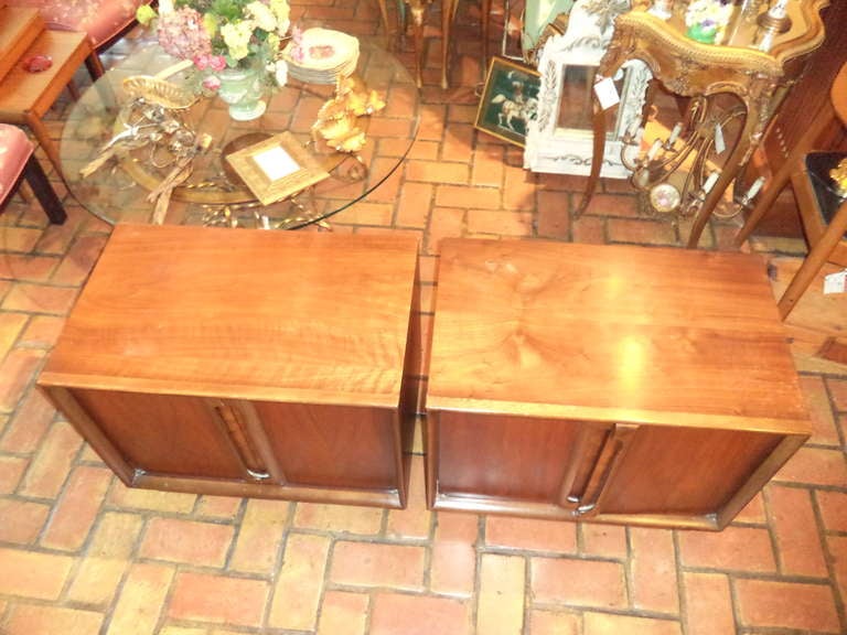 Pair of Mid-Century Modern Tables by Lane 3