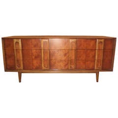 Vintage Mid-Century Modern Dresser, Credenza, by Lane
