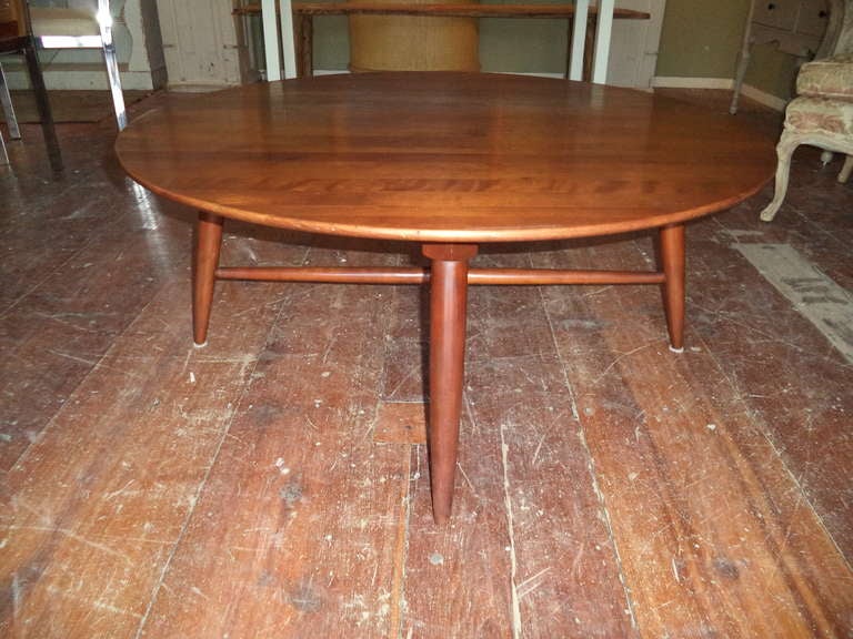 American Round Mid Century Coffee Table