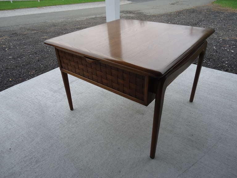 American Mid-Century Side Table by Lane