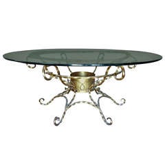 Hollywood Regency Gilt Coffee Table Hollywood Regency Gilt Coffee Table
