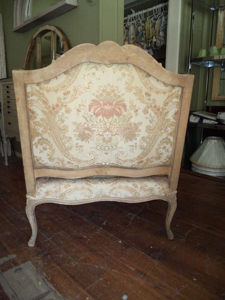 Oversized Bergere with Ottoman 4