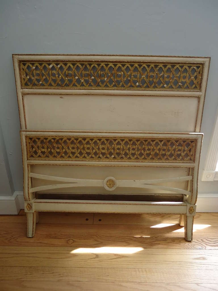 Antique French Twin Bed at 1stdibs