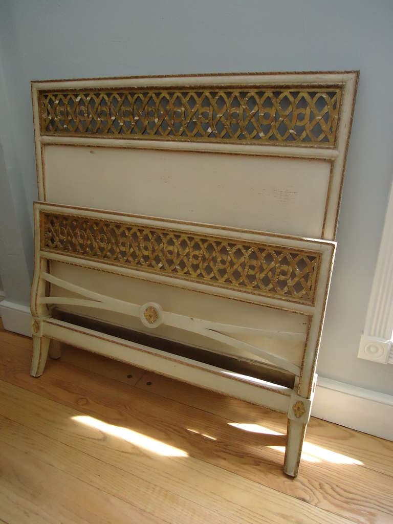 Antique French Twin Bed at 1stdibs