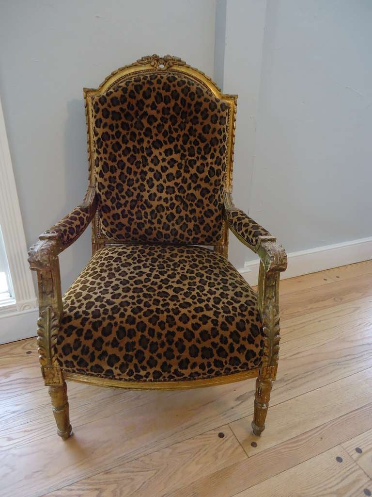 leopard chairs