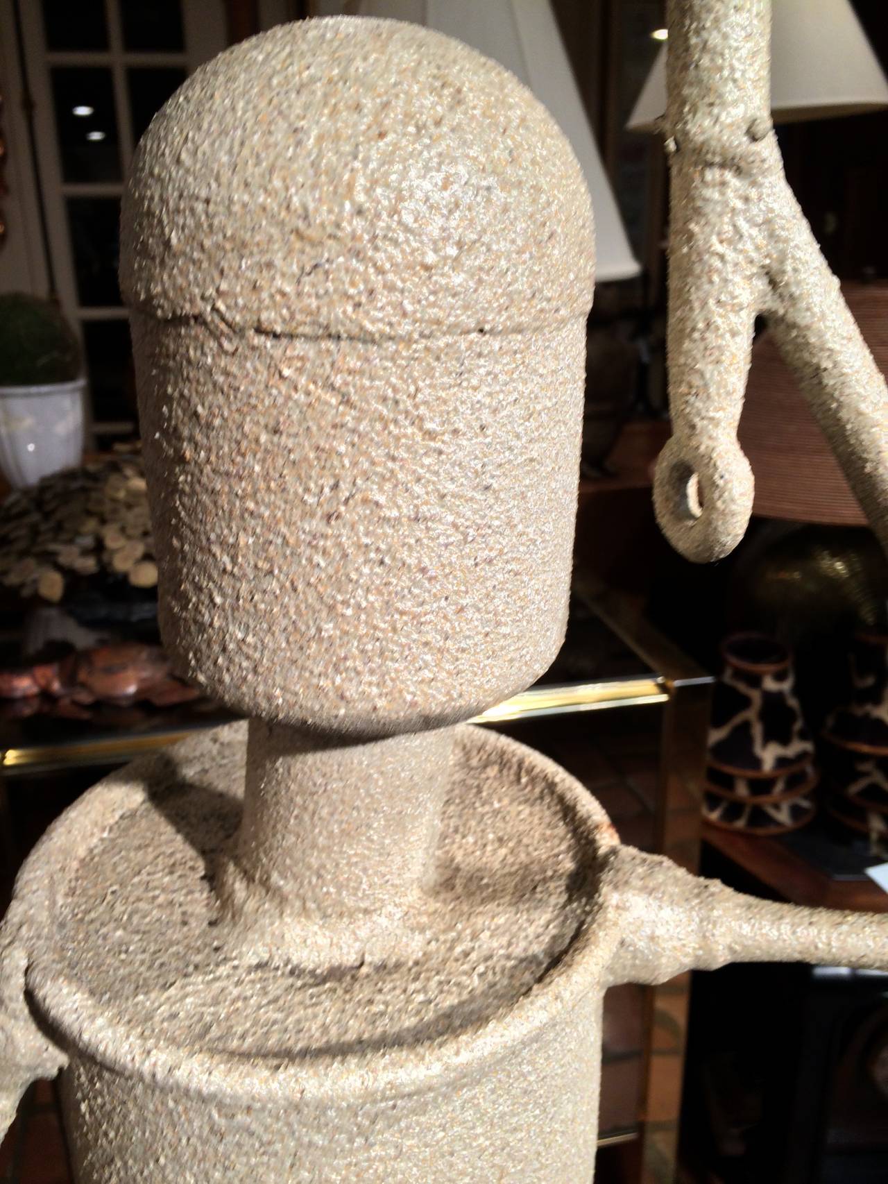 Scultura da giardino di una donna a grandezza naturale dell'artista Jon Westberg in vendita 2