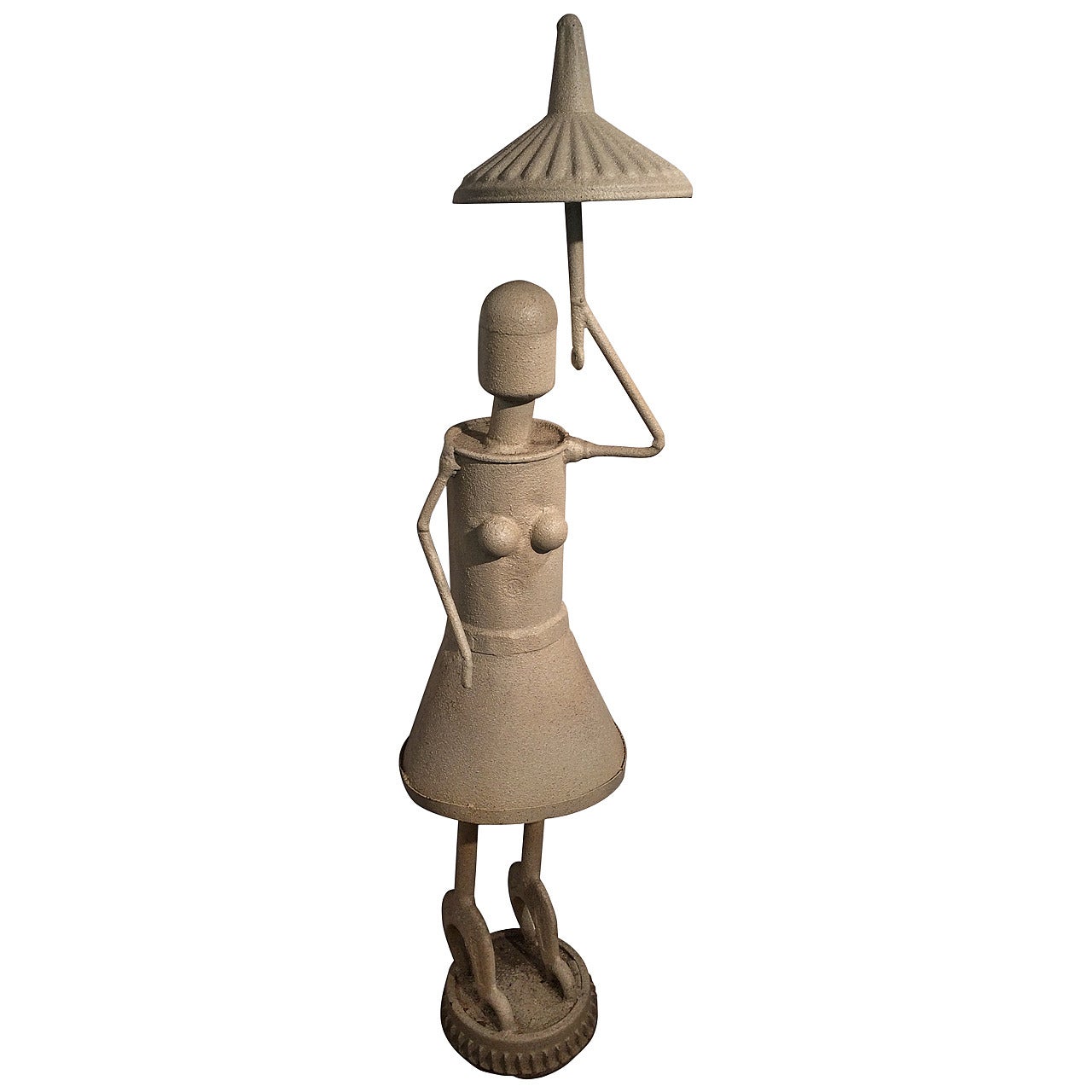 Lifesize  Sculpture d'une femme par l'artiste Jon Westberg