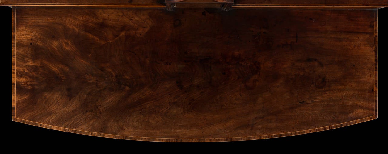 18th Century George III Hepplewhite Period Mahogany Serving Table