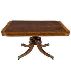 George III Dining Table attributable to Gillow of London & Lancaster