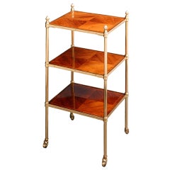 19th Century Kingwood Etagere