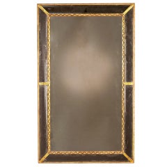 Rare Early 18th Century Chinoiserie Divisional Mirror