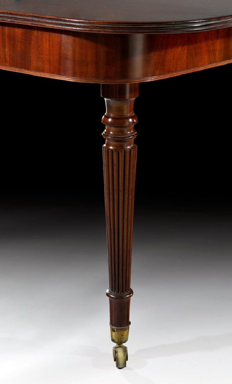 English Mahogany Imperial Extending Dining Table Attributed to Gillow