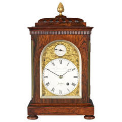 Elegant 19th Century Rosewood Timepiece by Frodsham & Son, London