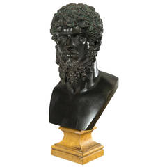 Grand Tour Decorative Bronze of Lucius Verus Emperor of Rome