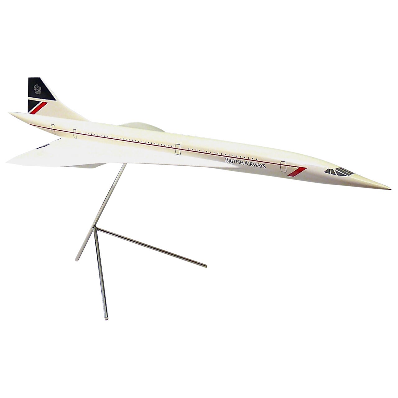 Splendid 1980s Concorde Model