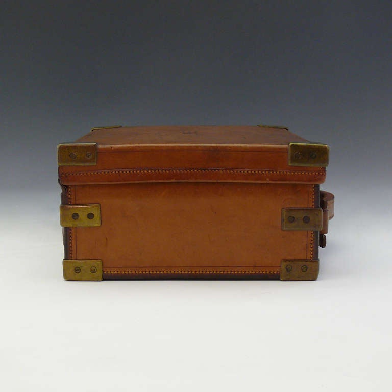 Leather on Oak Cartridge Magazine In Excellent Condition In London, GB
