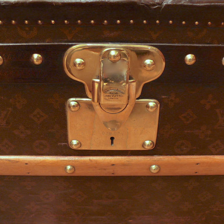 Louis Vuitton Steel Bound Cabin Trunk 5