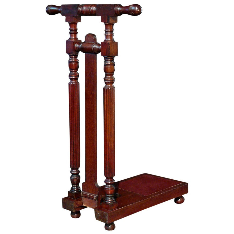 Mahogany Country House Boot Jack circa 1880