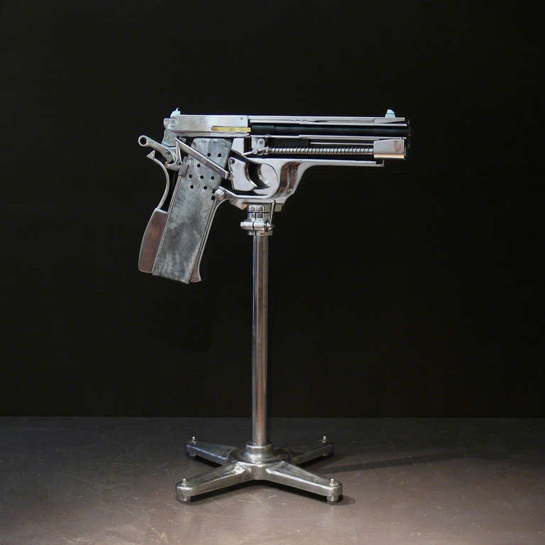 Oversize Browning Pistol Model 4