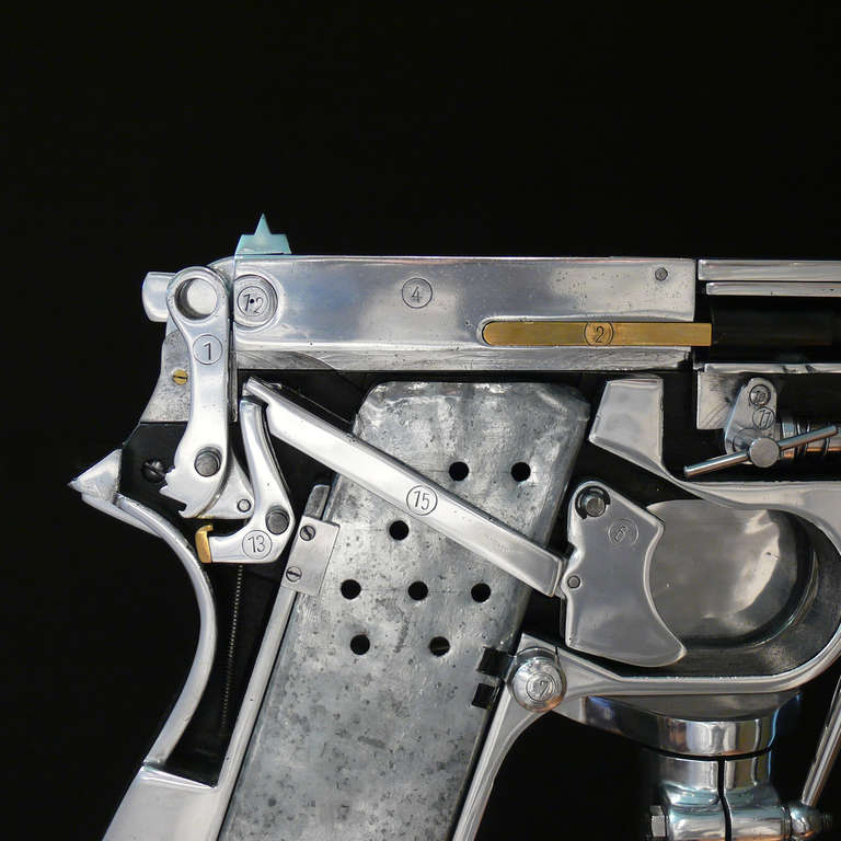 Oversize Browning Pistol Model 1