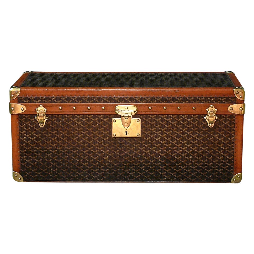 Goyard Shoe Trunk