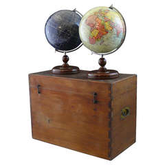 Boxed Set of Terrestrial and Celestial Globes