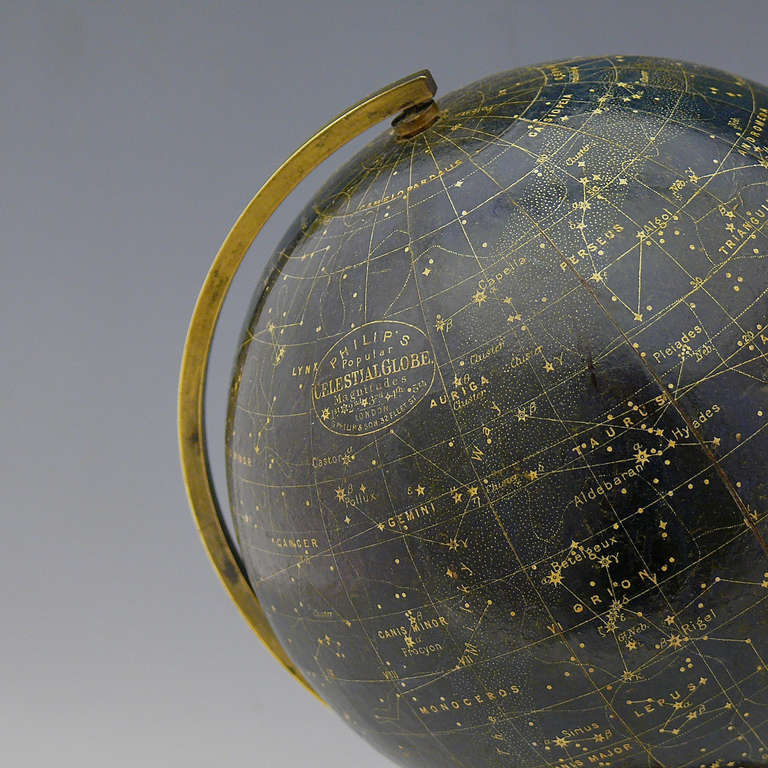 British Desk top Celestial Globe