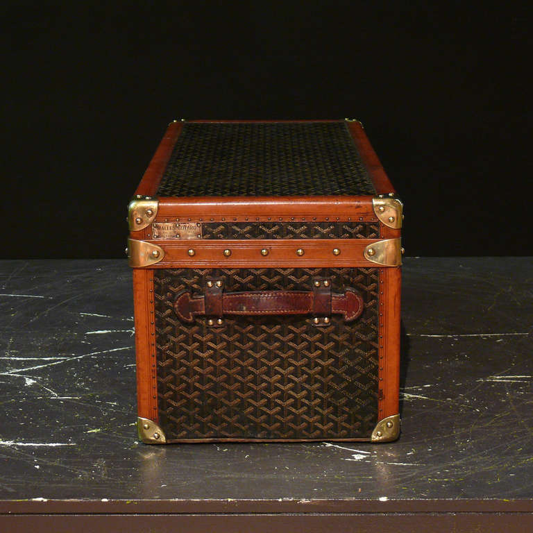 20th Century Goyard Shoe Trunk