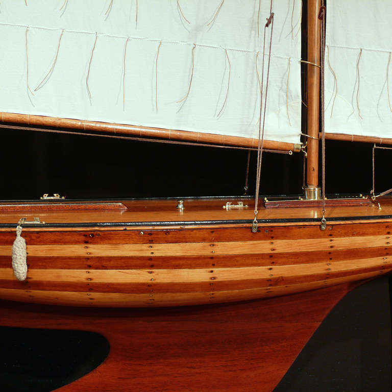 20th Century Large Pond Yacht 'Nyria'