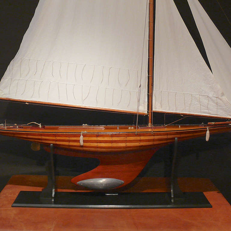 British Large Pond Yacht 'Nyria'