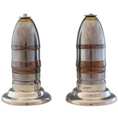 Antique Artillery Shell Table Lighters