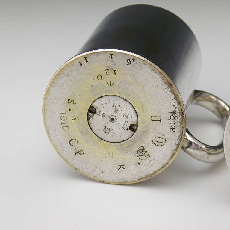 Pair of Artillery Shell Tankards In Good Condition In London, GB