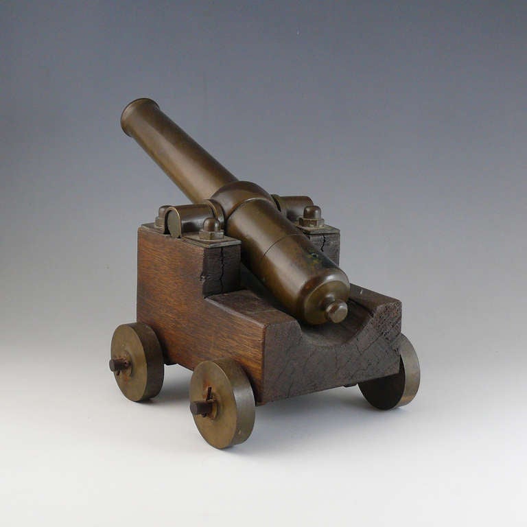 British Small Bronze Starting Cannon