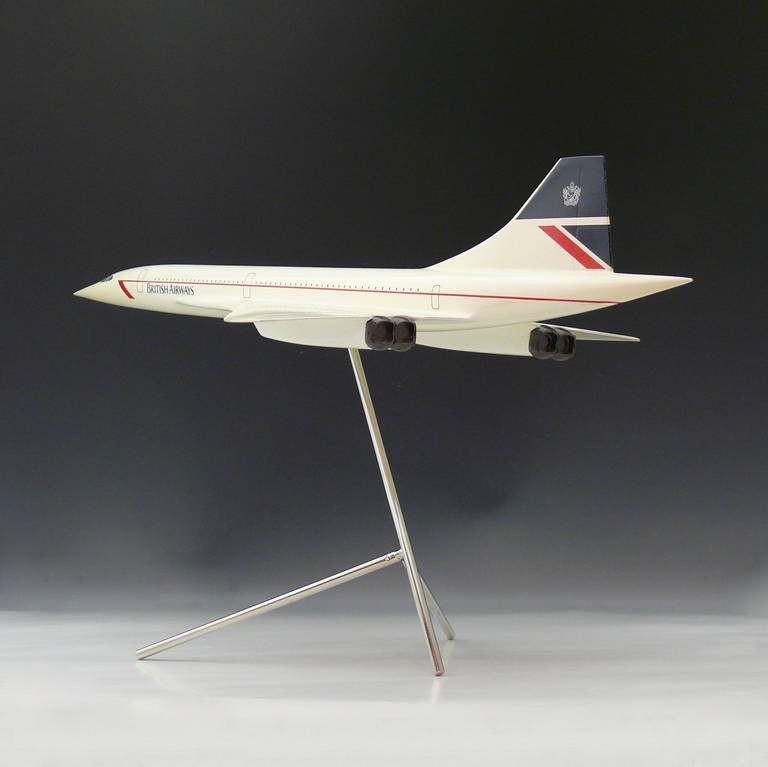 British 1980s Concorde Model