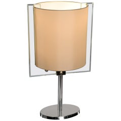 Vintage Model "28/33 GLASS" table lamp by Nathalie Grenon for Fontana Arte