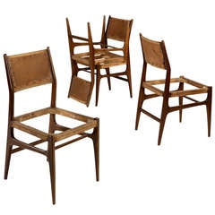 Set of Four Chairs by Gio Ponti