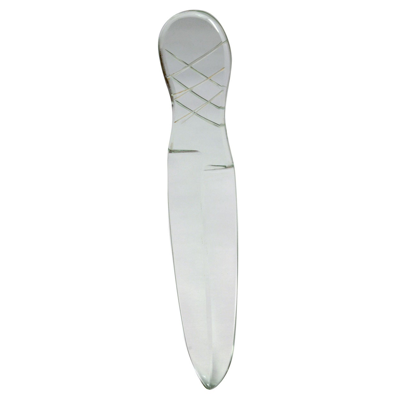 Glass Paper Knife by Pietro Chiesa for Fontana Arte