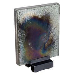 "Vetrate Grosse" Glass Sculpture By Gio Ponti for Venini