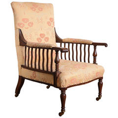 Morris & Co Antique Saville Armchair by George Jack.